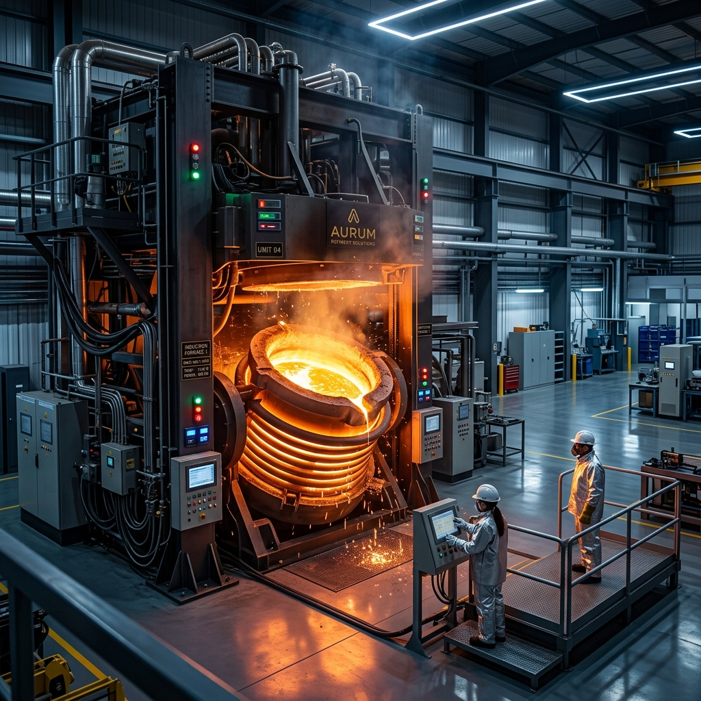 High-tech Industrial Gold Furnace