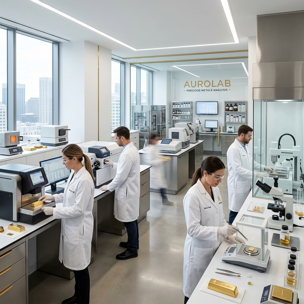 Industrial Gold Testing Laboratory